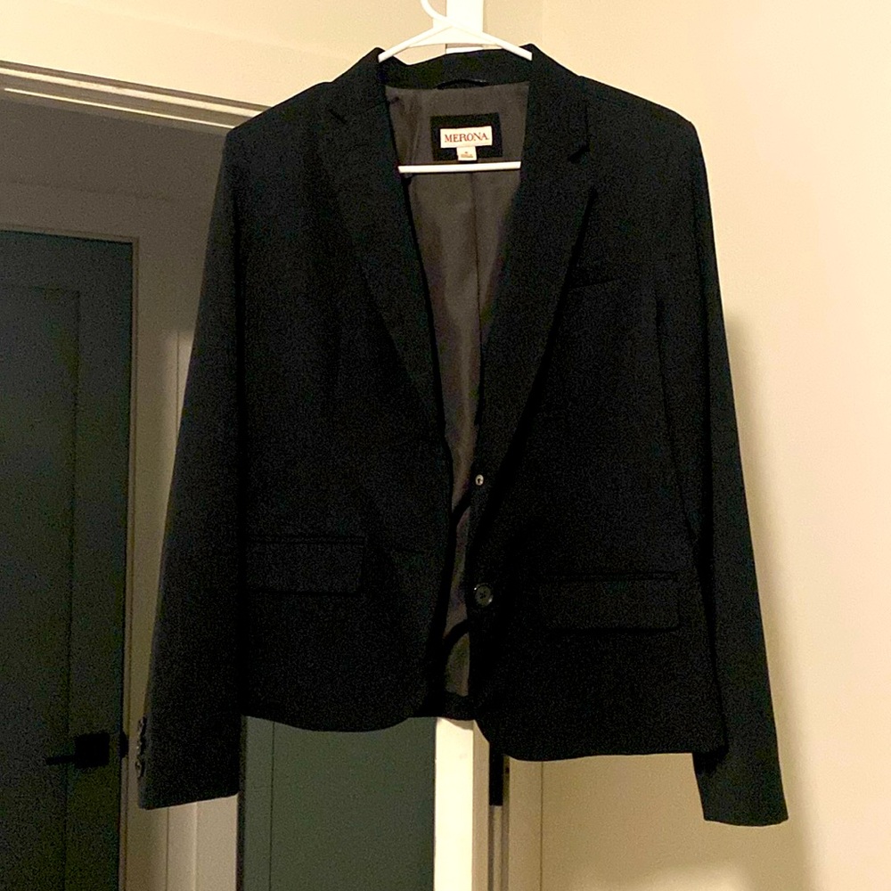 Merona women’s black blazer